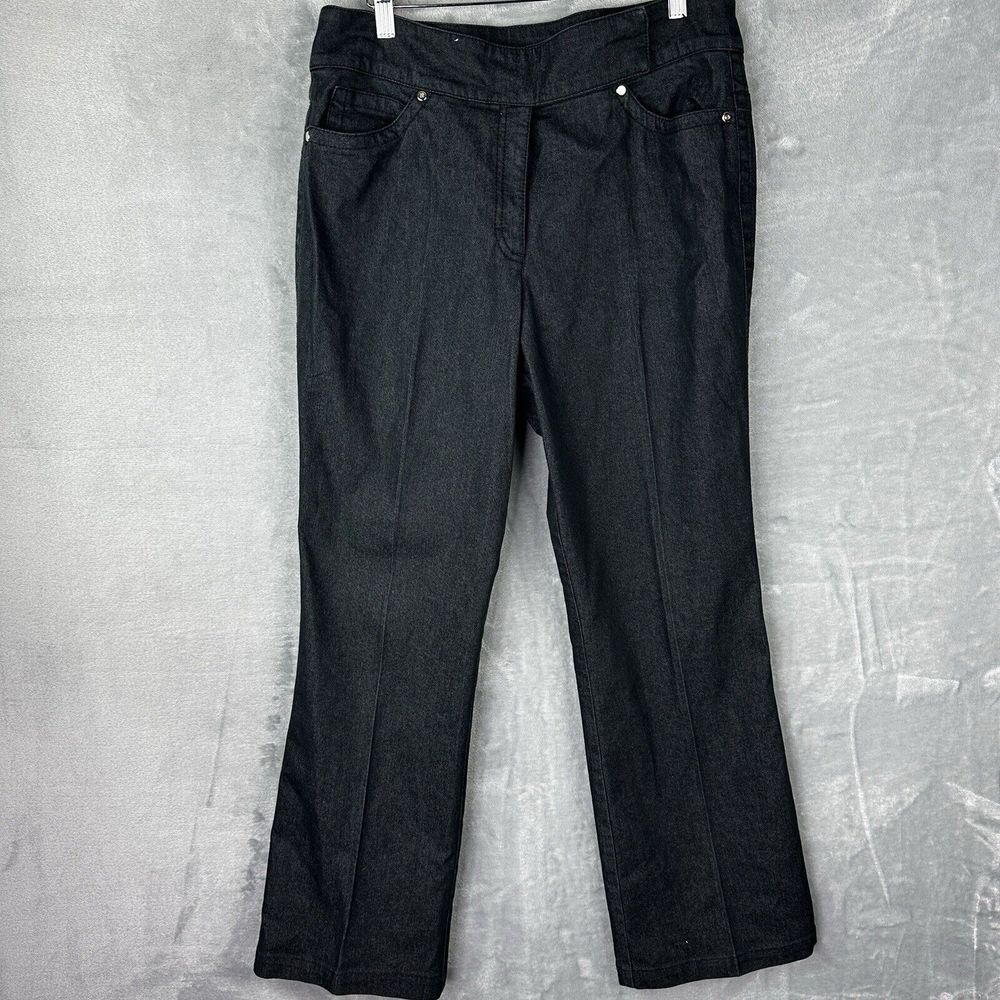 escada pants womens business casual dark gray‎ size 42 (32x29)